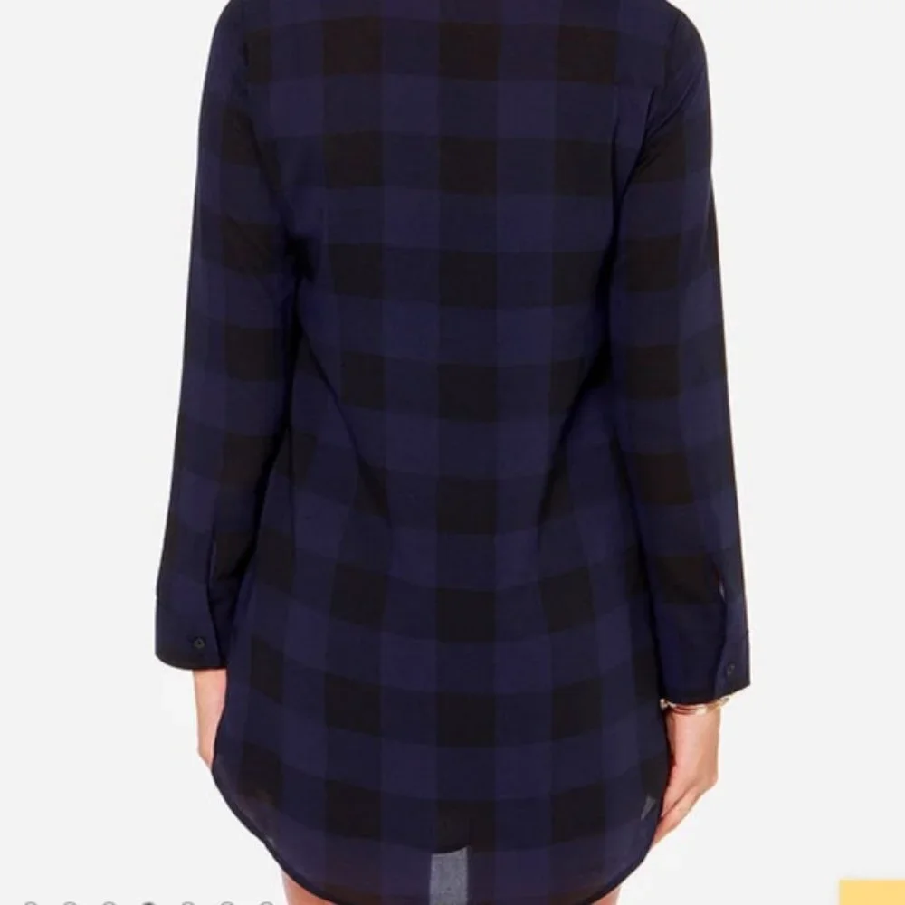 BB Dakota Keenan Plaid Shirt Dress​ - Picture 6 of 12